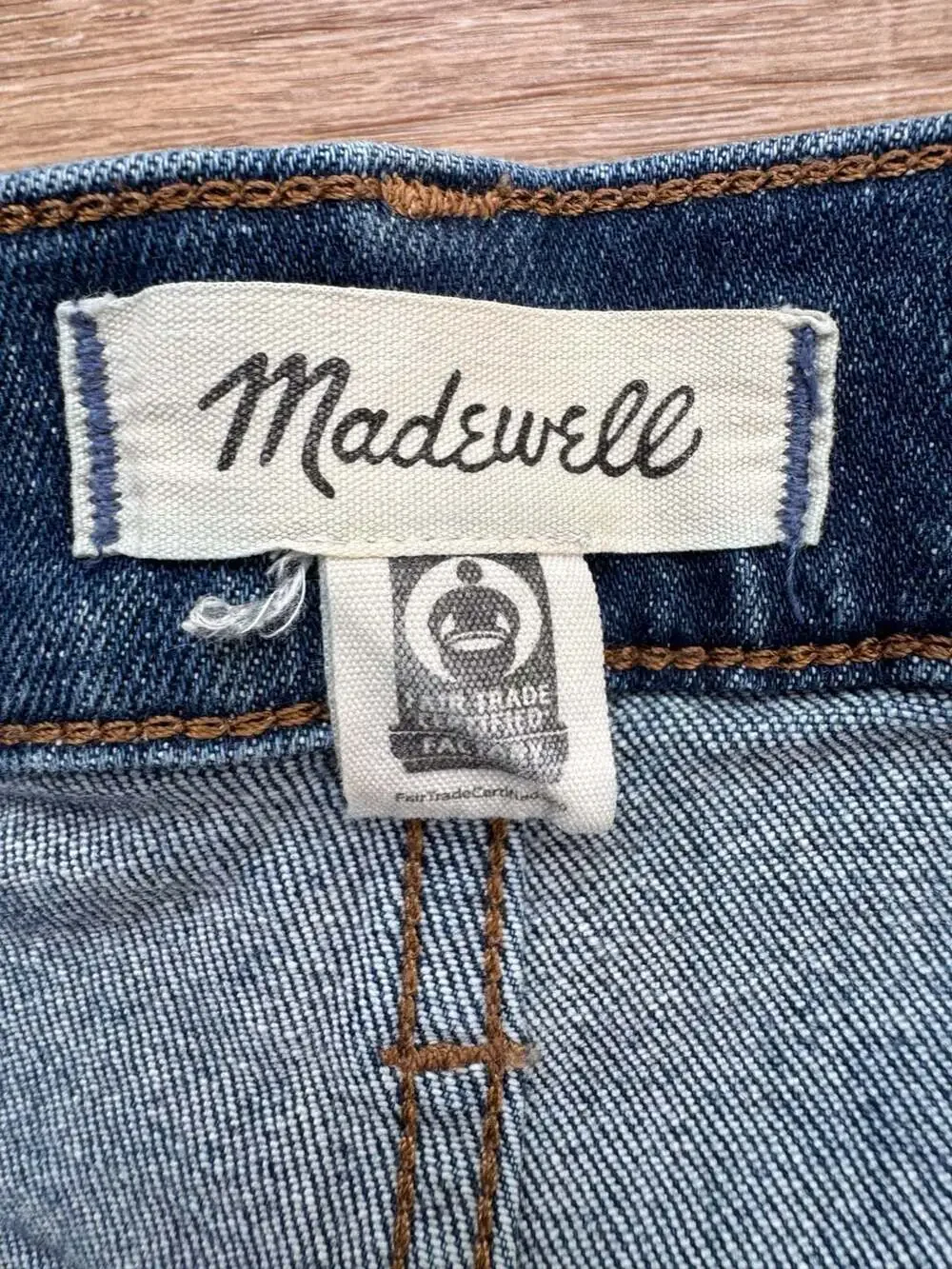 Madewell Perfect Vintage Wide-Leg Jeans Women’s 26 High Rise Dark Wash